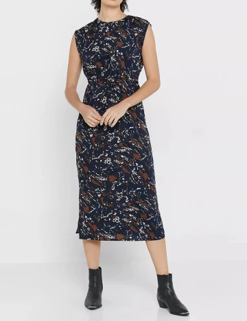 Rochie medie Noisy May, bleumarin