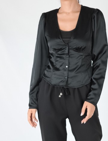 Bluza Vila, negru