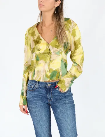 Bluza Vila, verde