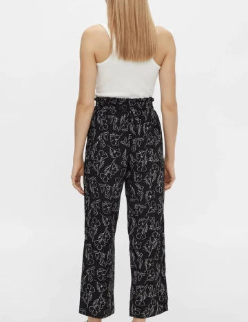 Pantaloni Pieces, negru