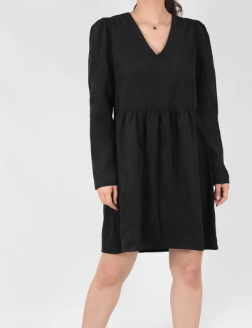 Rochie scurta Pieces, negru