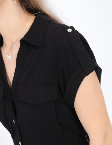 Rochie scurta Reserved, negru