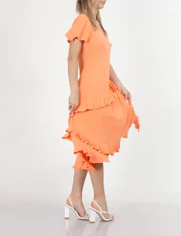 Rochie medie Reserved, portocaliu