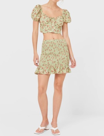 Fusta Stradivarius, verde