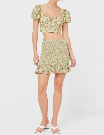 Fusta Stradivarius, verde