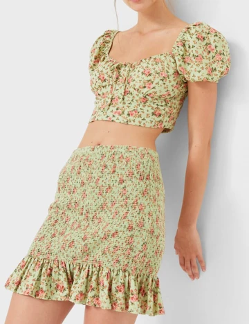 Fusta Stradivarius, verde
