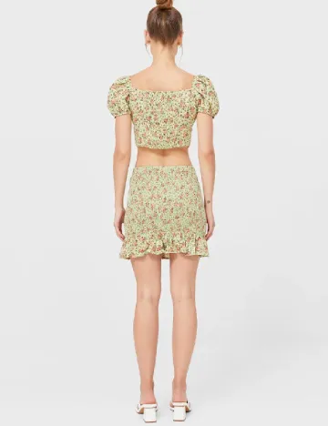Fusta Stradivarius, verde