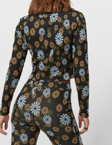 Pantaloni Stradivarius, negru