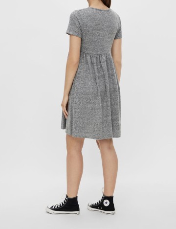 Rochie scurta Mamalicious, gri