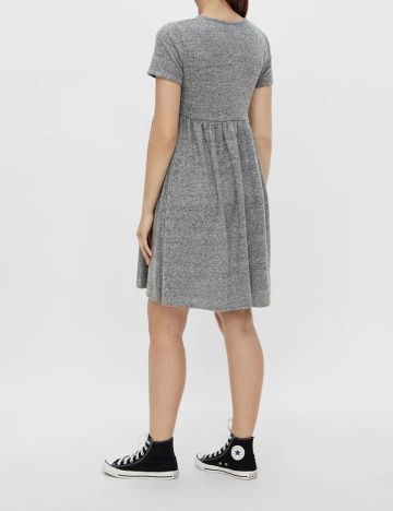 Rochie scurta Mamalicious, gri