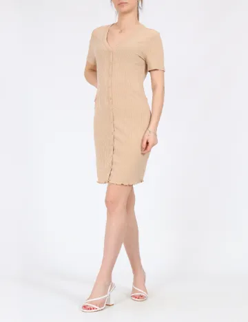 Rochie scurta Vero Moda, maro