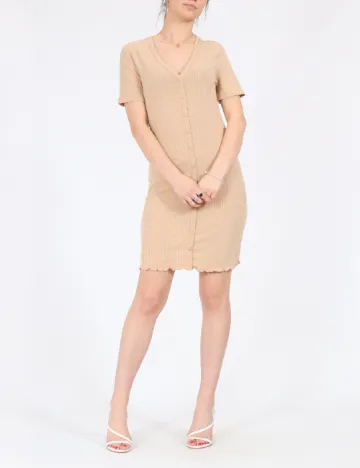 Rochie scurta Vero Moda, maro