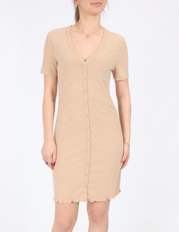 Rochie scurta Vero Moda, maro