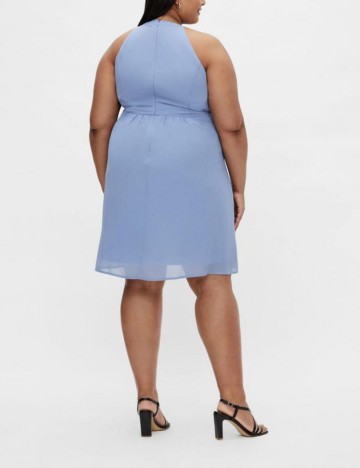 Rochie Scurta Evoked Vila, bleu