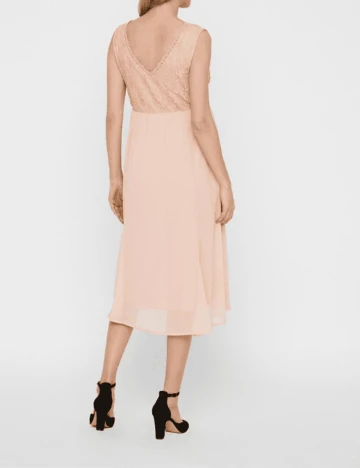 Rochie medie Mamalicious, roz