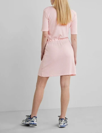 Rochie Scurta Pieces, roz pal
