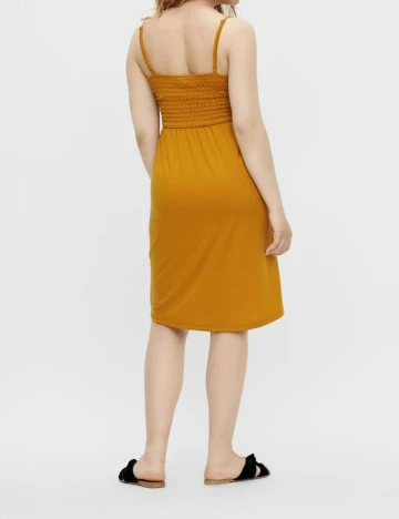 Rochie scurta Mamalicious, mustar Galben