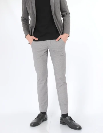 Pantaloni Selected, gri