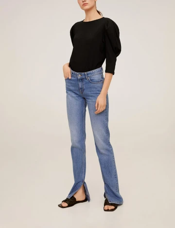 Bluza Mango, negru