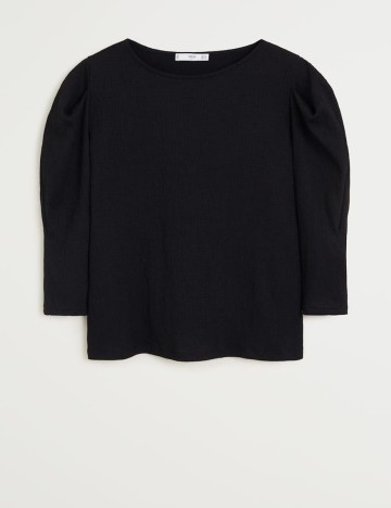 Bluza Mango, negru