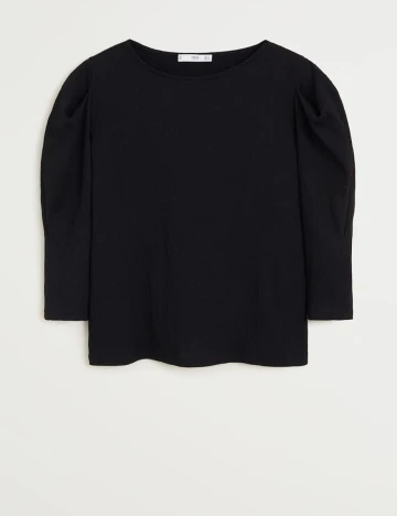 Bluza Mango, negru