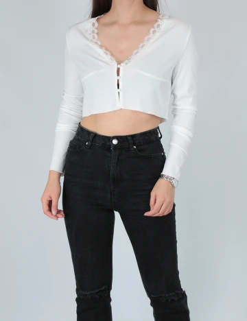 Top SHEIN, alb