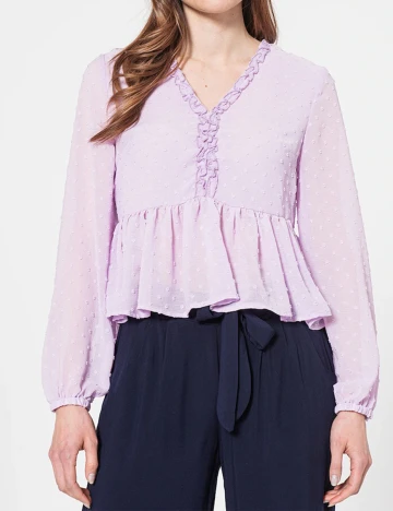 Bluza Hailys, mov